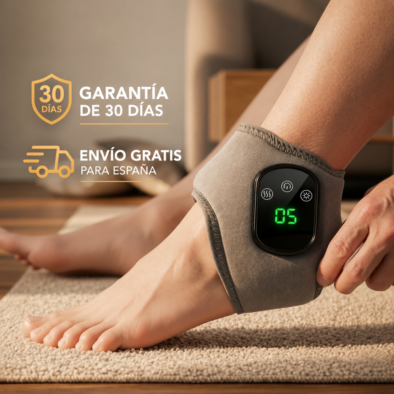 Masajeador de Pies Nostlight — Triple Terapia