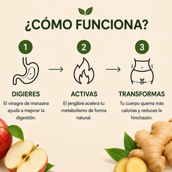Gummies de Vinagre de Manzana – Apoyo Digestivo y Energía Natural
