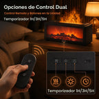 Humidificador en Forma de Llama para Chimenea con Mando a Distancia