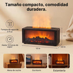 Humidificador en Forma de Llama para Chimenea con Mando a Distancia