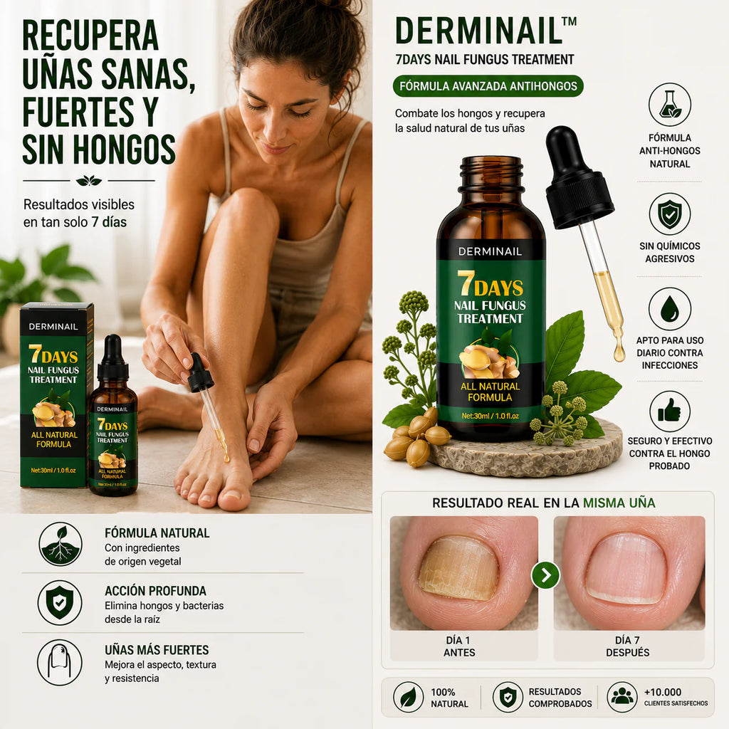 NOSTLIGHT - TRATAMIENTO ANTI HONGOS 7 DÍAS 100% NATURAL