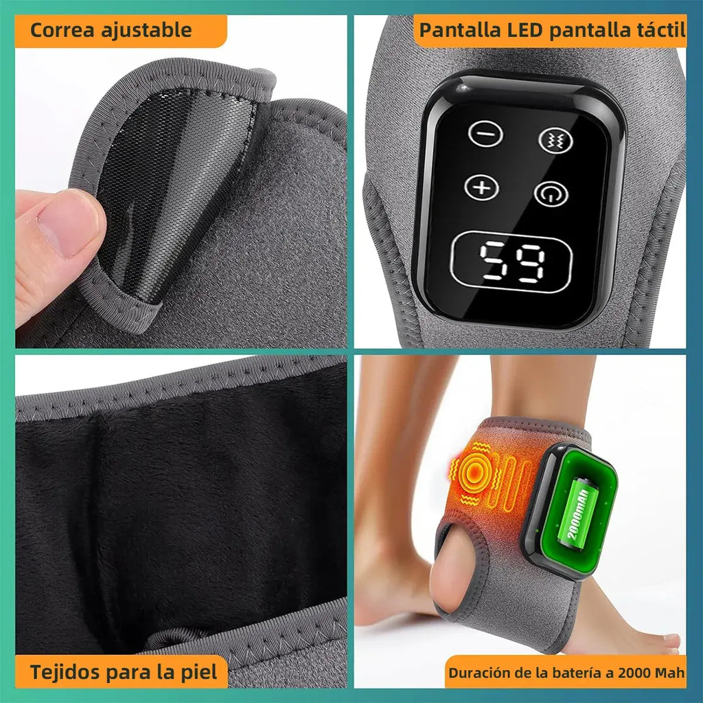 Masajeador de Pies Nostlight — Triple Terapia